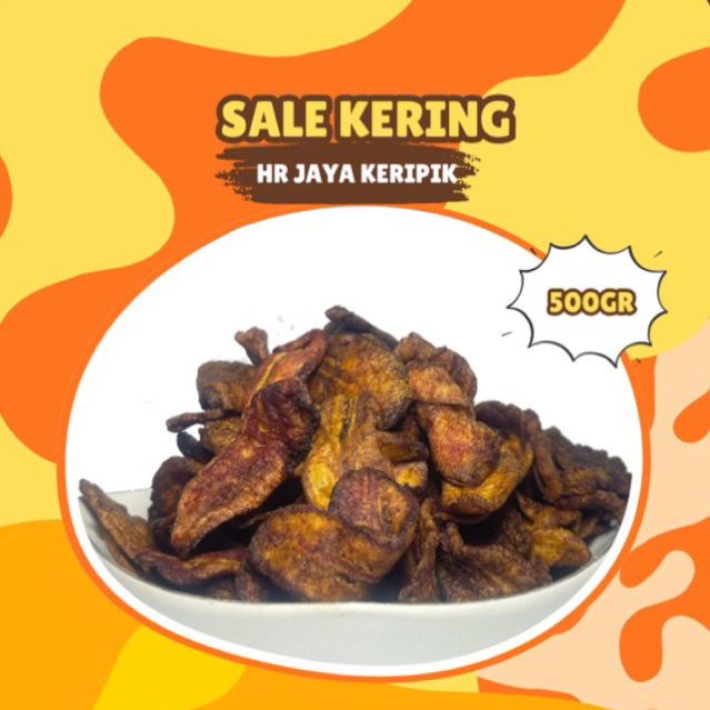 PROMO 500gram sale pisang kering manis/gurih