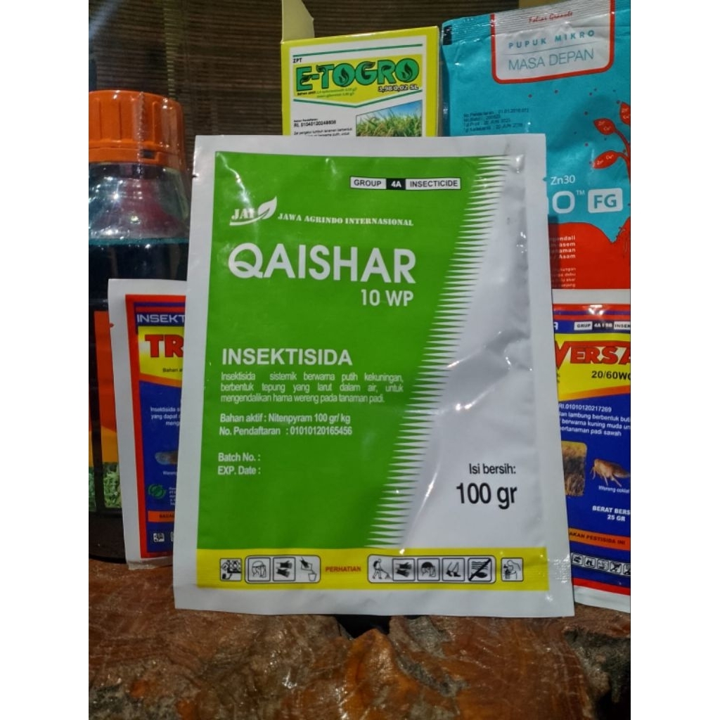 INSEKTISIDA QAISHAR,sistemik ,untuk mengendalikan hama wereng dan kutu kutu