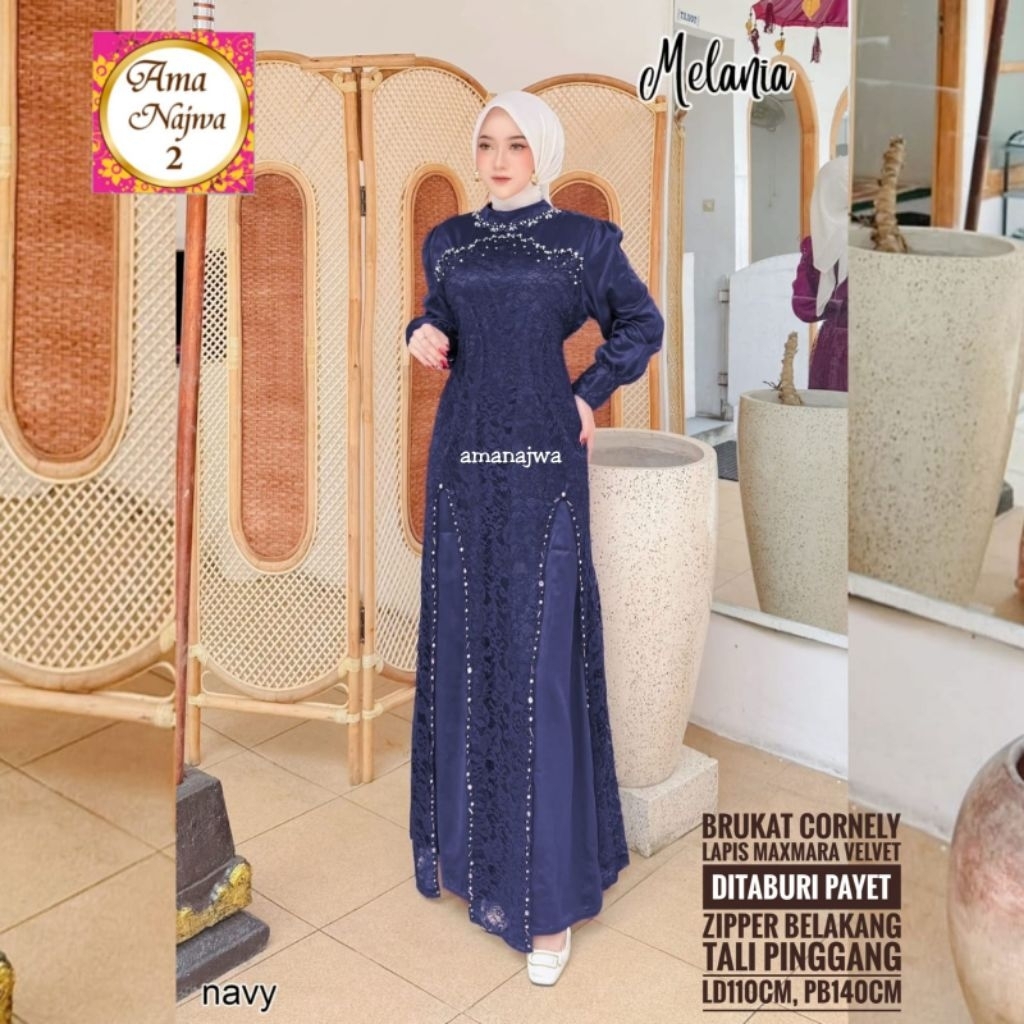Gamis Melania ( ORY BY AMA NAJWA )