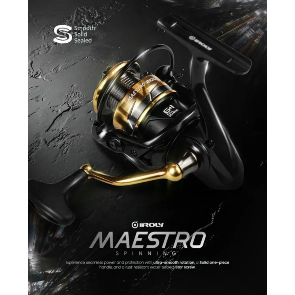 Reel Iroly Maestro 6000