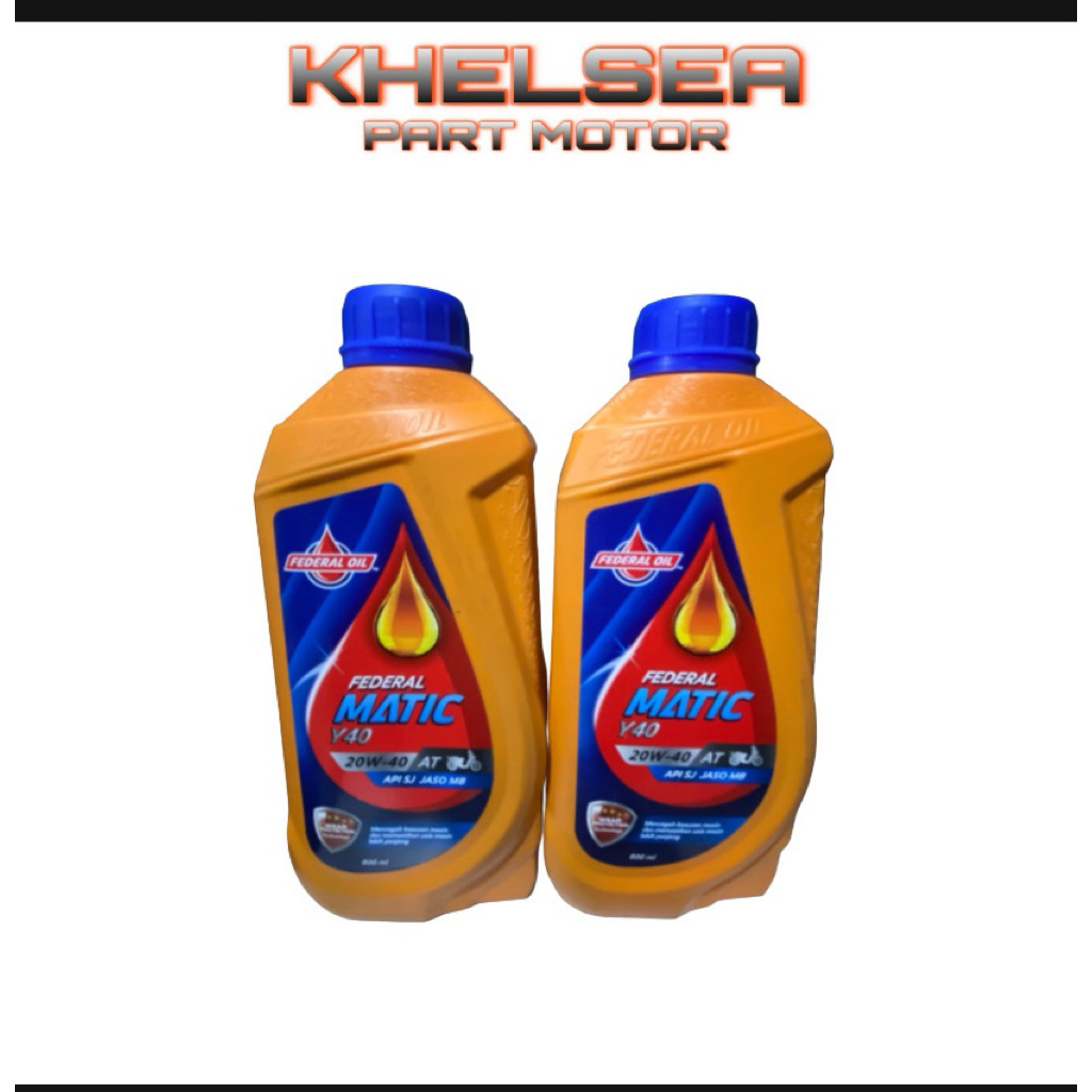 Oli Federal Matic Y40 20W 40 Matic 800 Ml