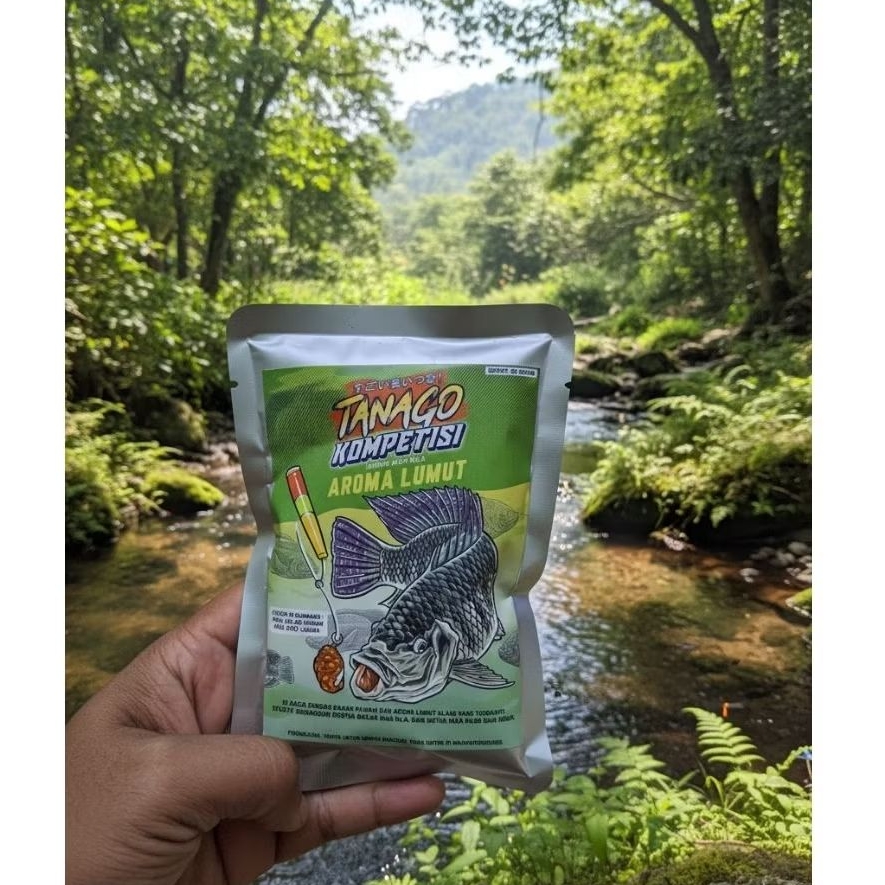Umpan Ikan Nila Aroma Lumut Tanago Kompetisi Isi 90gram | Umpan Pancing