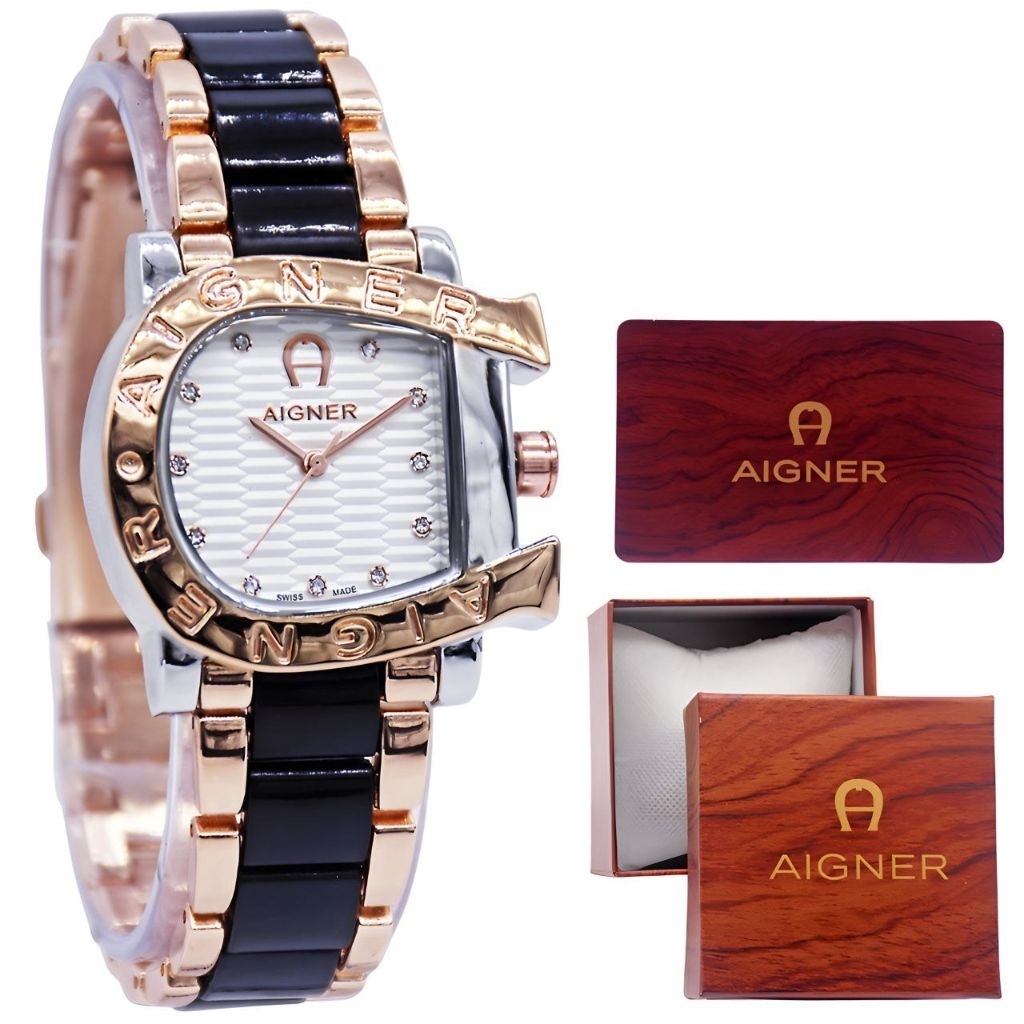 JamTangan/Wanita/Aigner/Rantai
