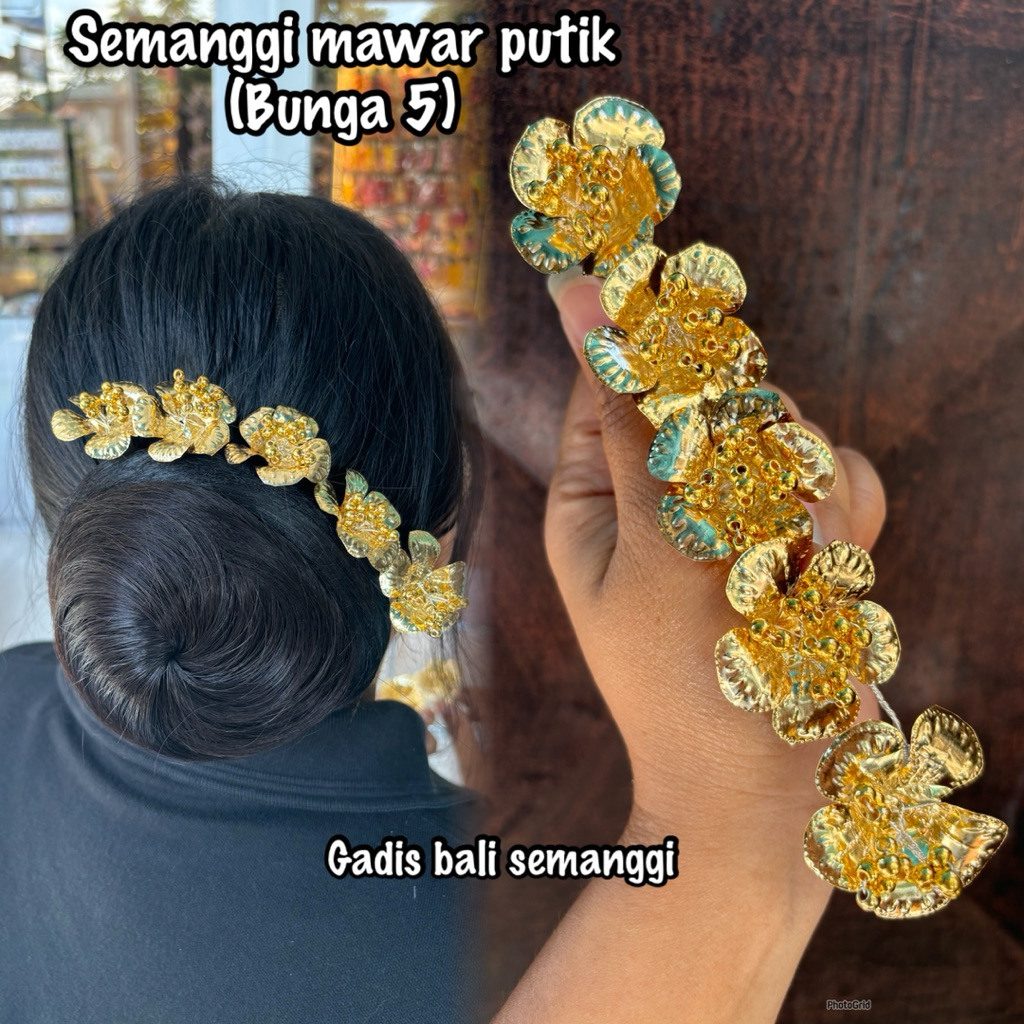 semanggi mawar putik bunga 5/ semanggi emas/ bunga sanggul