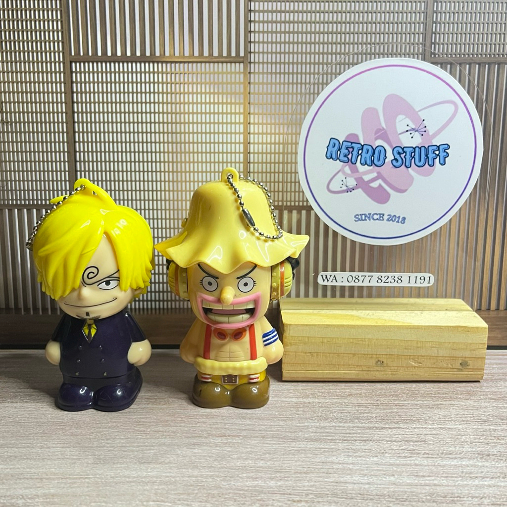 Figure Keychain One Piece Usop & Sanji