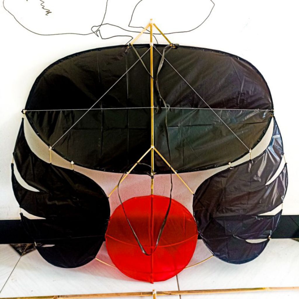 Layangan ram raman mini srit