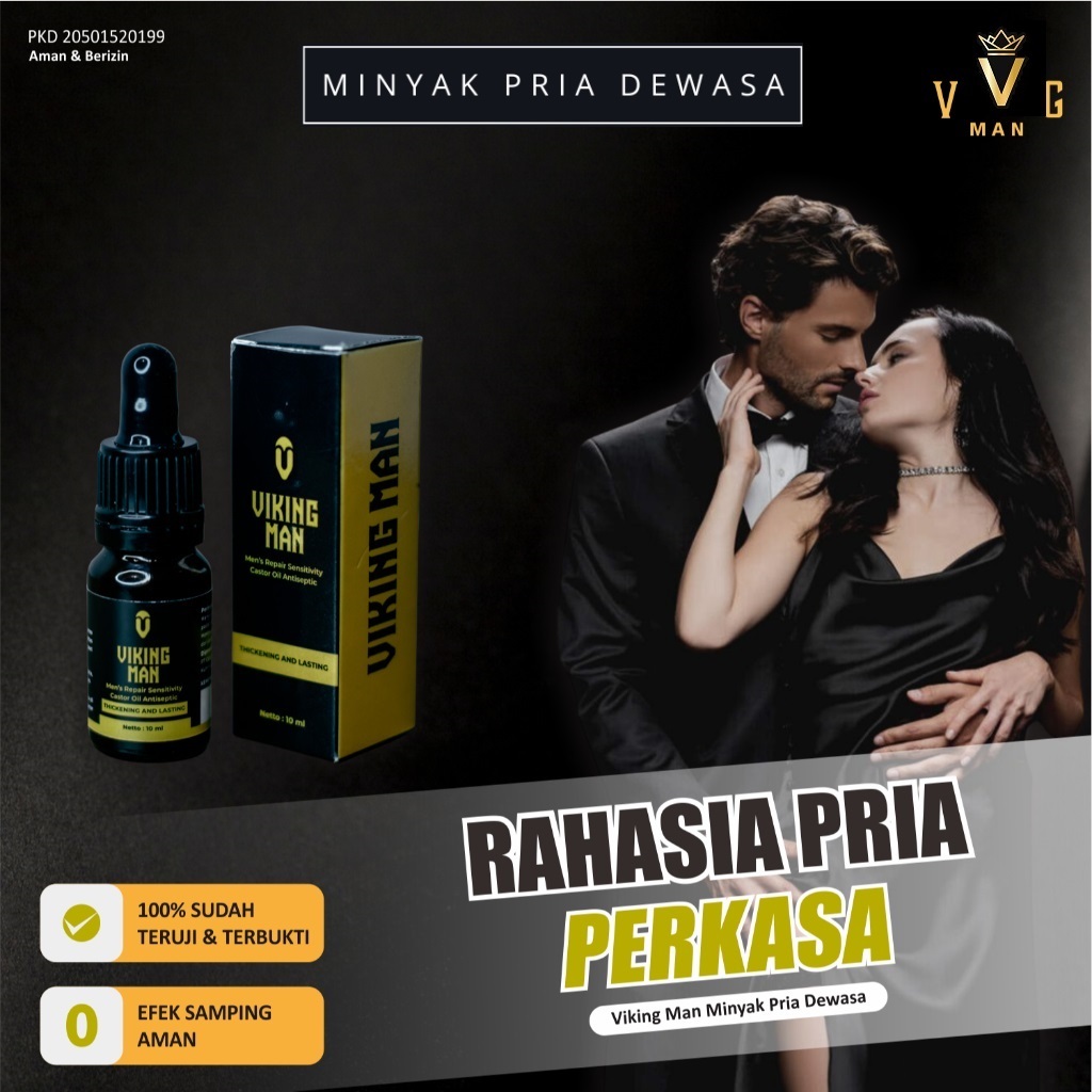 Viking Man Minyak Jarak Mayapulut Herbal Lek Maya