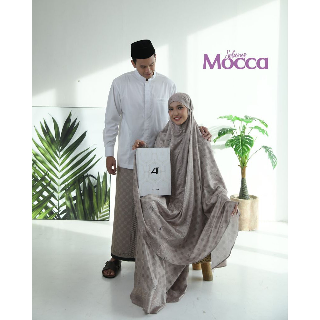 Couple/Hampers mukena dan sarung by Atlas