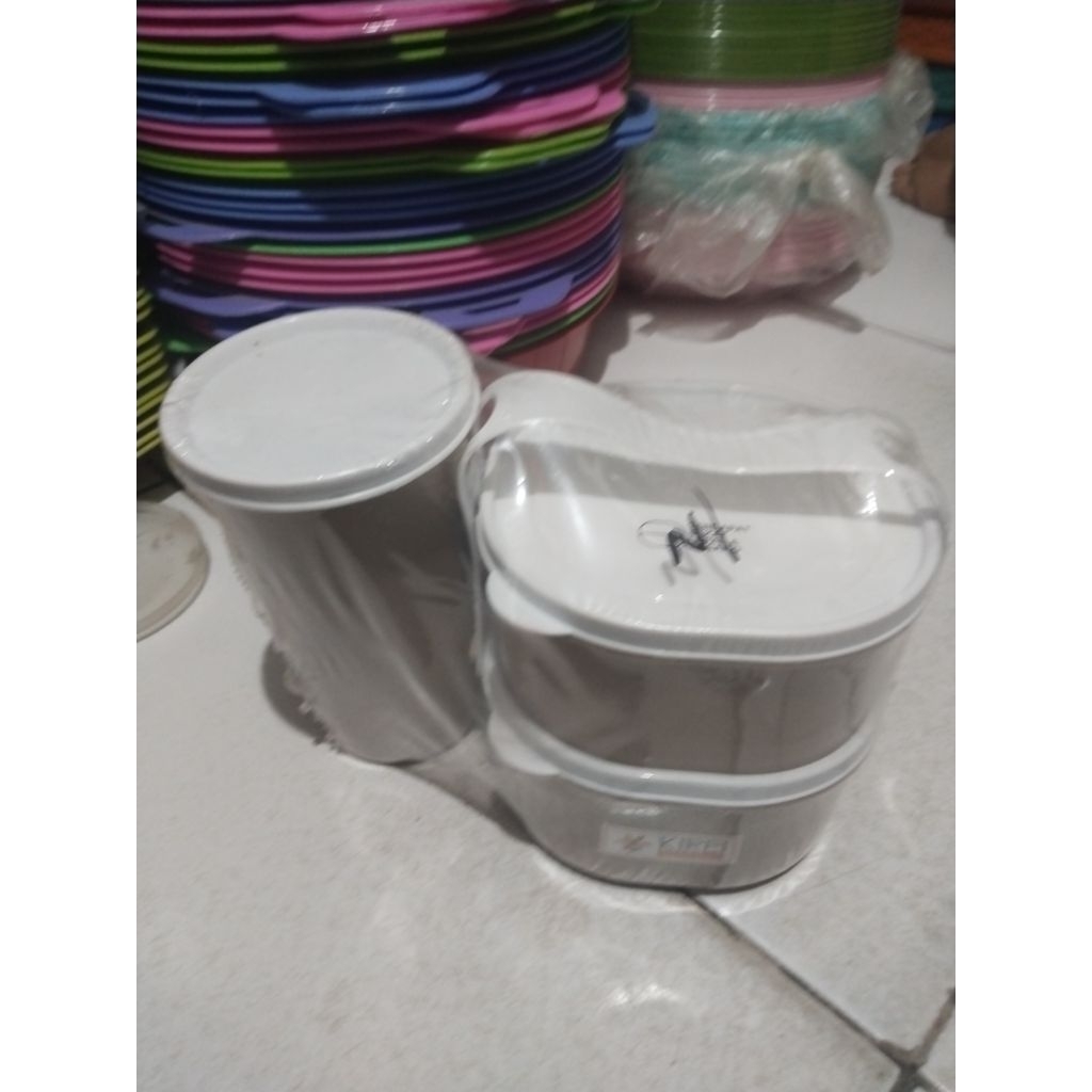 Tempat makan kotak bekal makan dan minum dewasa dan anak