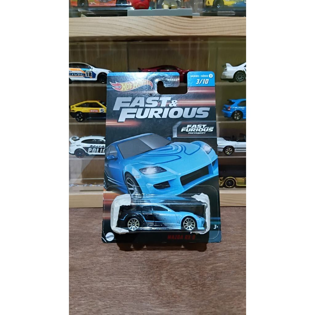 Hot wheels Fnf Mazda rx8 mulus