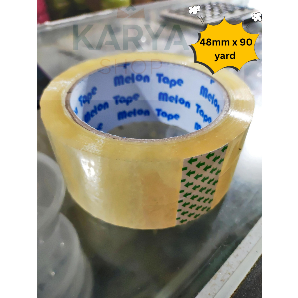 Lakban bening 48mm x 90 yard