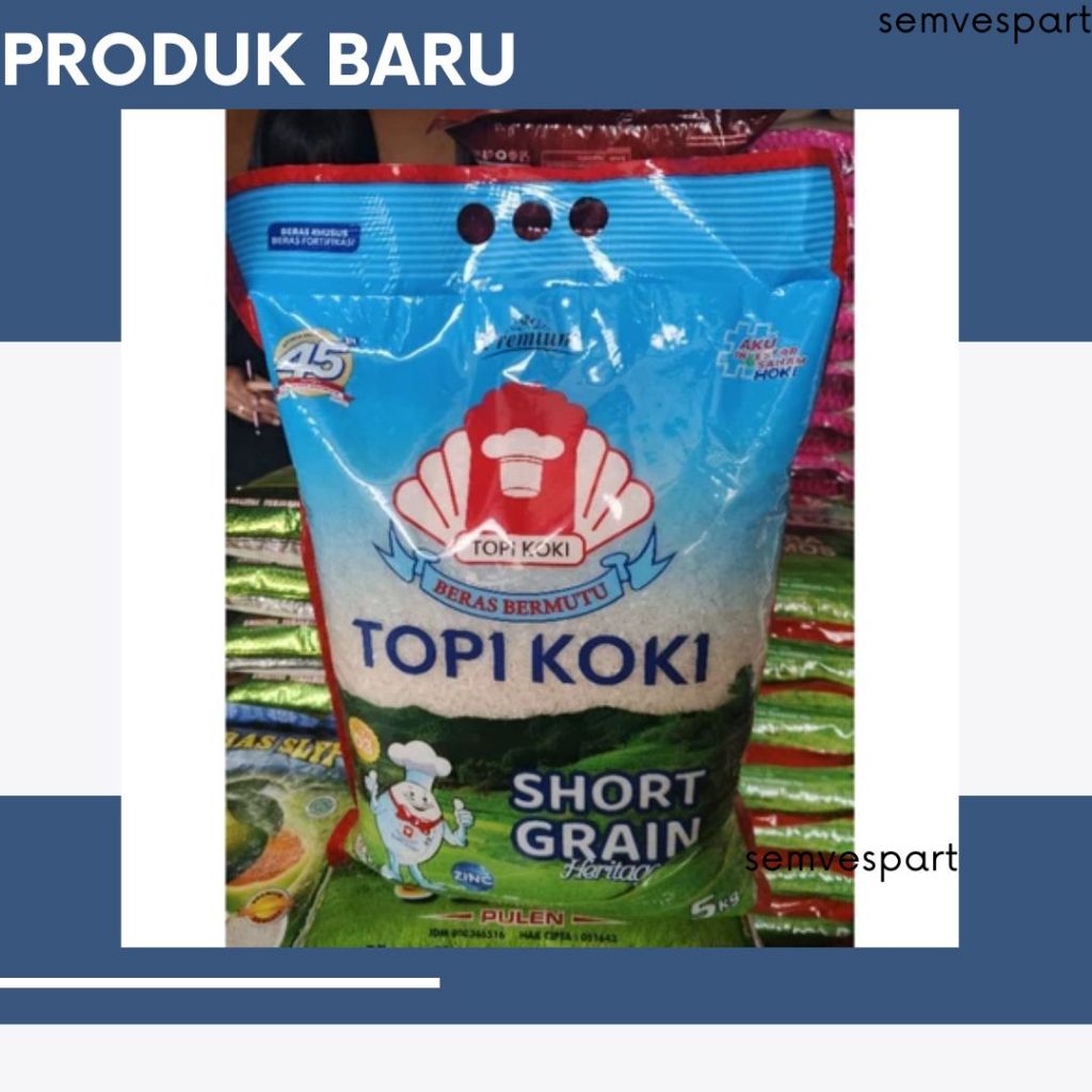 Beras Topi Koki 5kg / Beras Topi Koki 5kg