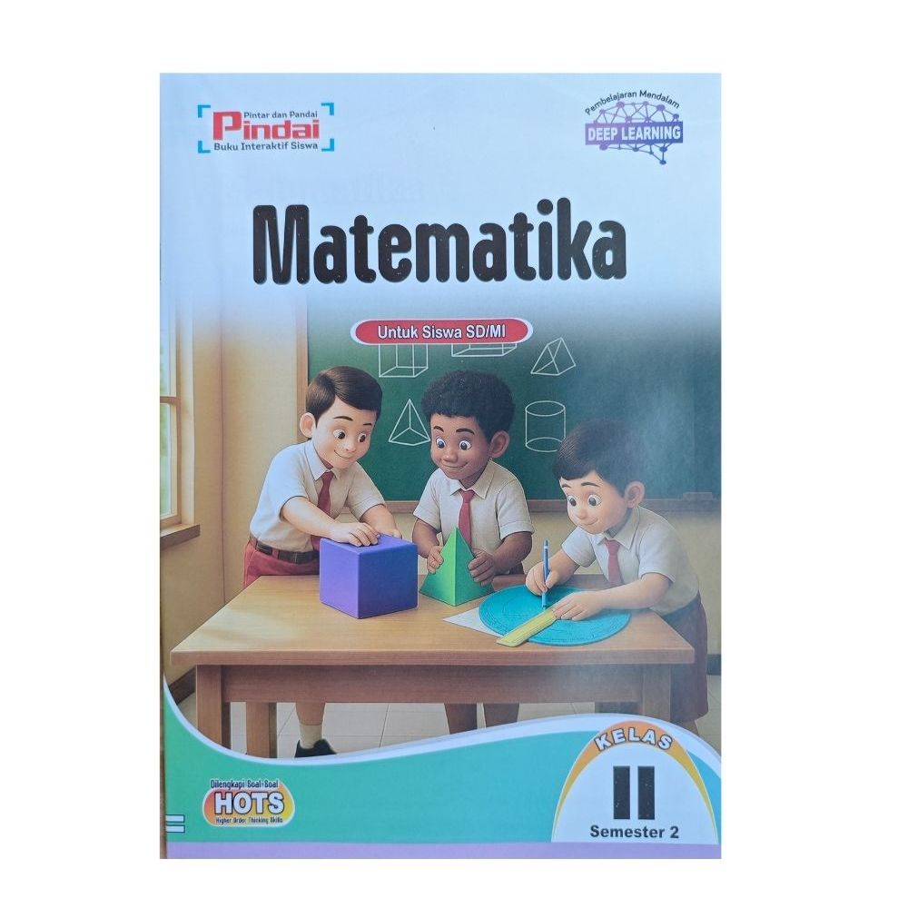 Buku LKS Pindai Kelas 2 SD Matematika Semester 2 Kurikulum Merdeka Edisi Terbaru