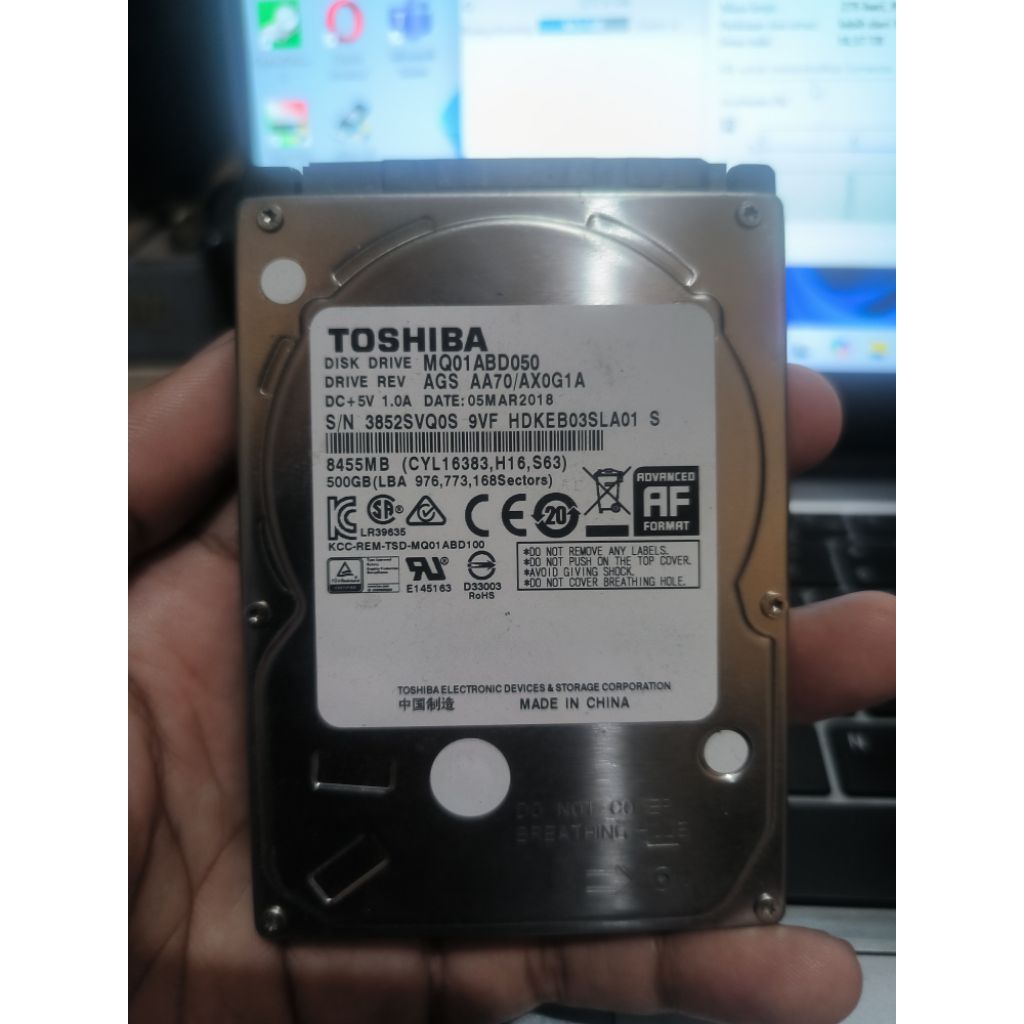 hdd laptop 500gb