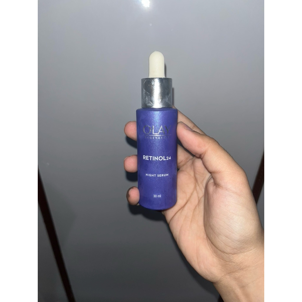 olay retinol night serum