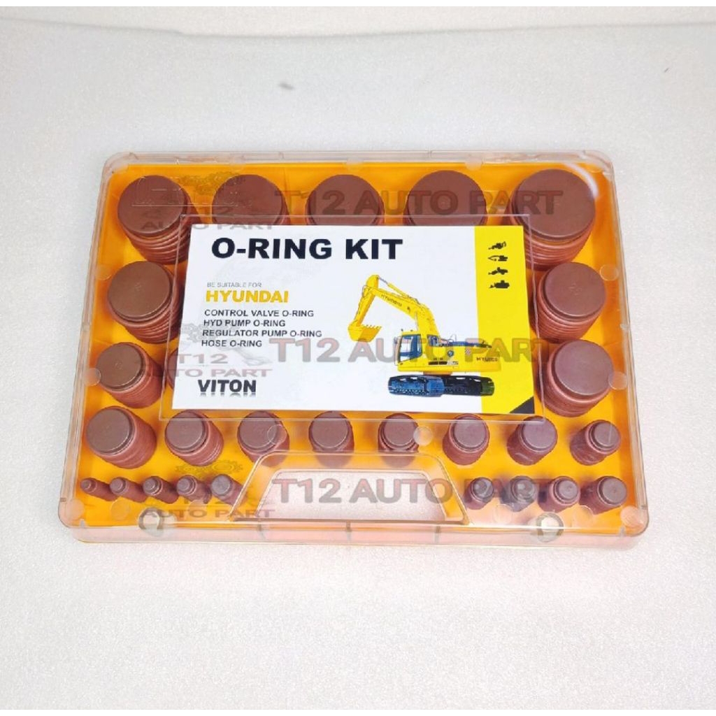 Oring Box Seal Oring Kit Box Excavator Hyundai Material Bahan VITON