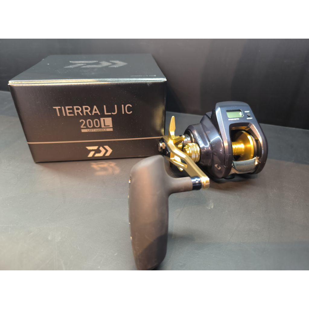 Reel Jigging Daiwa TIERRA LJ IC 200L | OVERHEAD | HANDLE KIRI