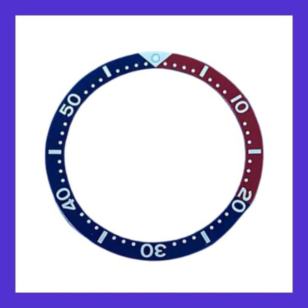 Insert Bezel Ring For Skx Insert Bezel 38mm Seiko Mod Spare Part Jam Tangan ring abcd pepsi