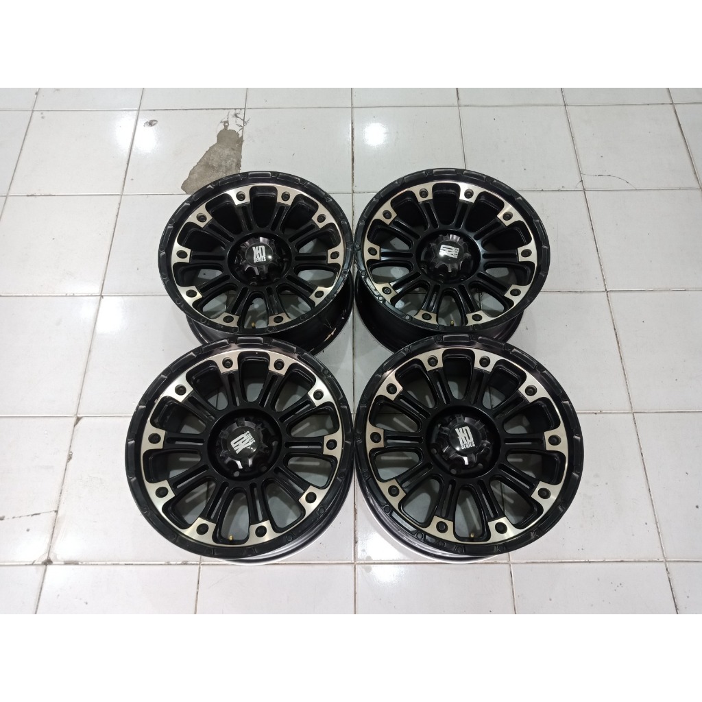 Velg Mobil Second XD SERIES R20 PCD 6X139 Untuk Mobil Triton Hilux DC Pajero Fortuner