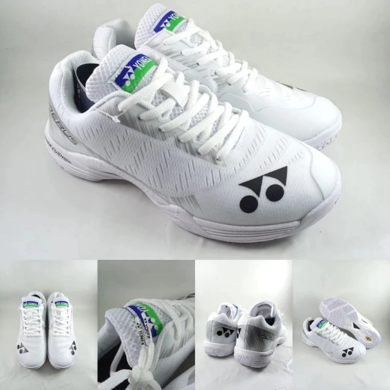 PROMO TERUS  Sepatu Badminton Yonex Aerus Z Man WHITE - AERUS Z Men Original, GRATIS ONGKIR SE - NUS