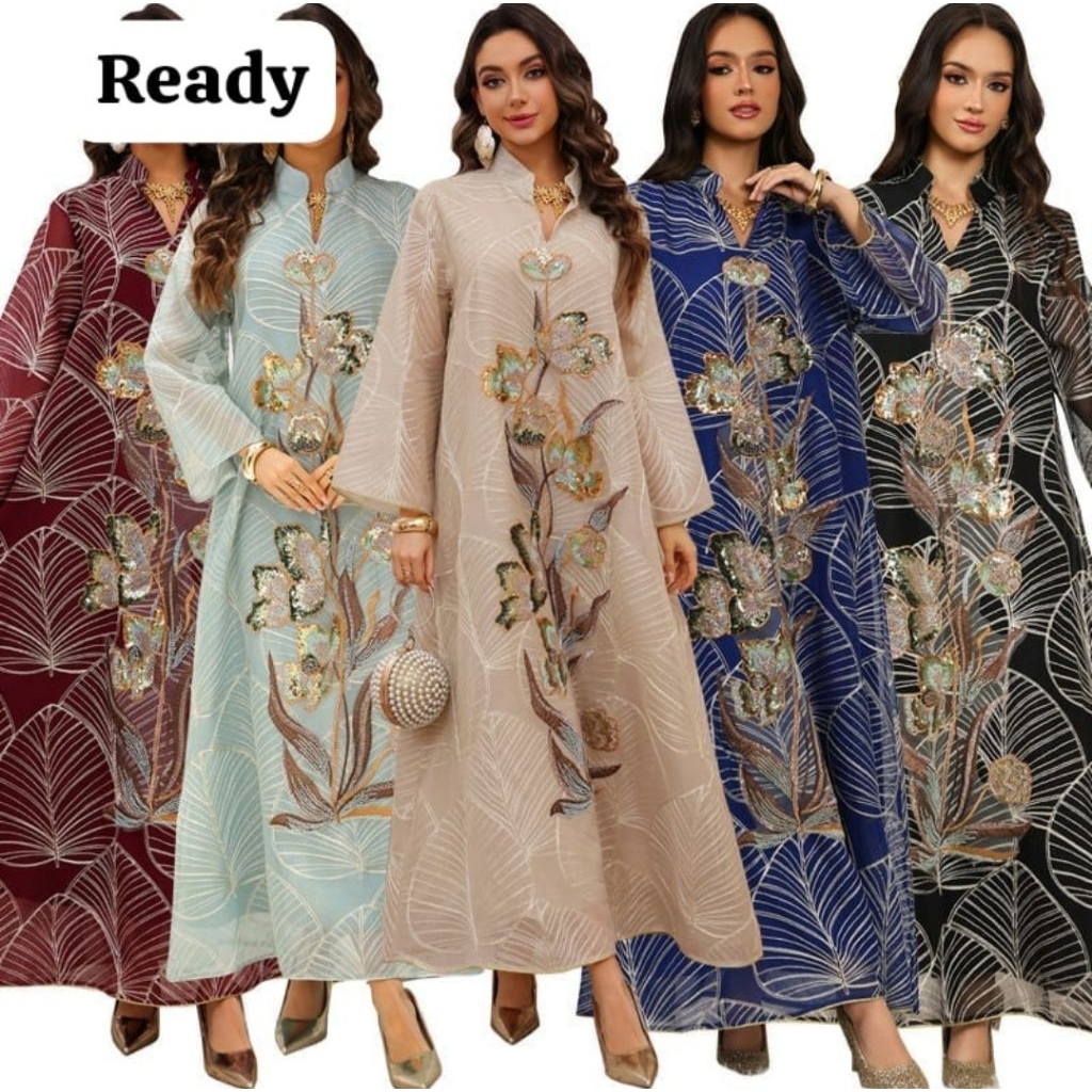 Ready Gamis Dubai Gamis Jalabiya Kahftan Mesir Maroko Import