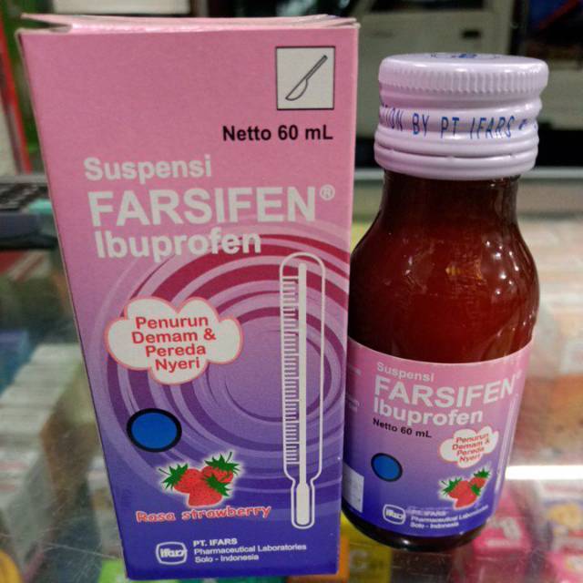 Farsifen Ibuprofen Strawberry 60 ml