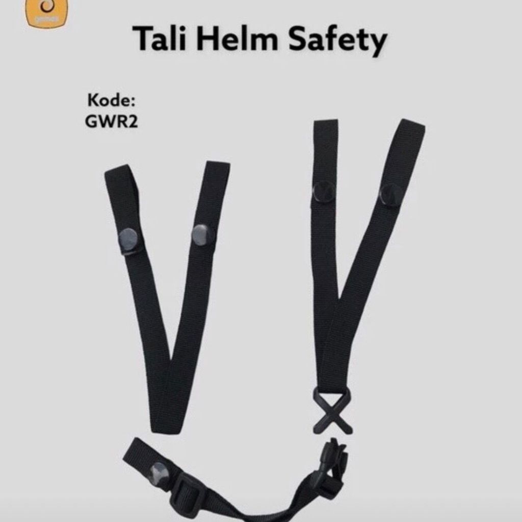 Tali Helm/Tali Dagu/Tali Helm Safety/Tali Dagu/Chin Strap model Y/4 point