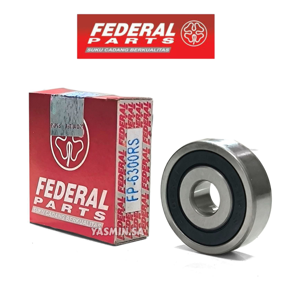 Bearing Laher Roda Depan 6300-RS Mio V80 Alfa Sigma Champ Force 1 Vega Xeon Jupiter Original Federal
