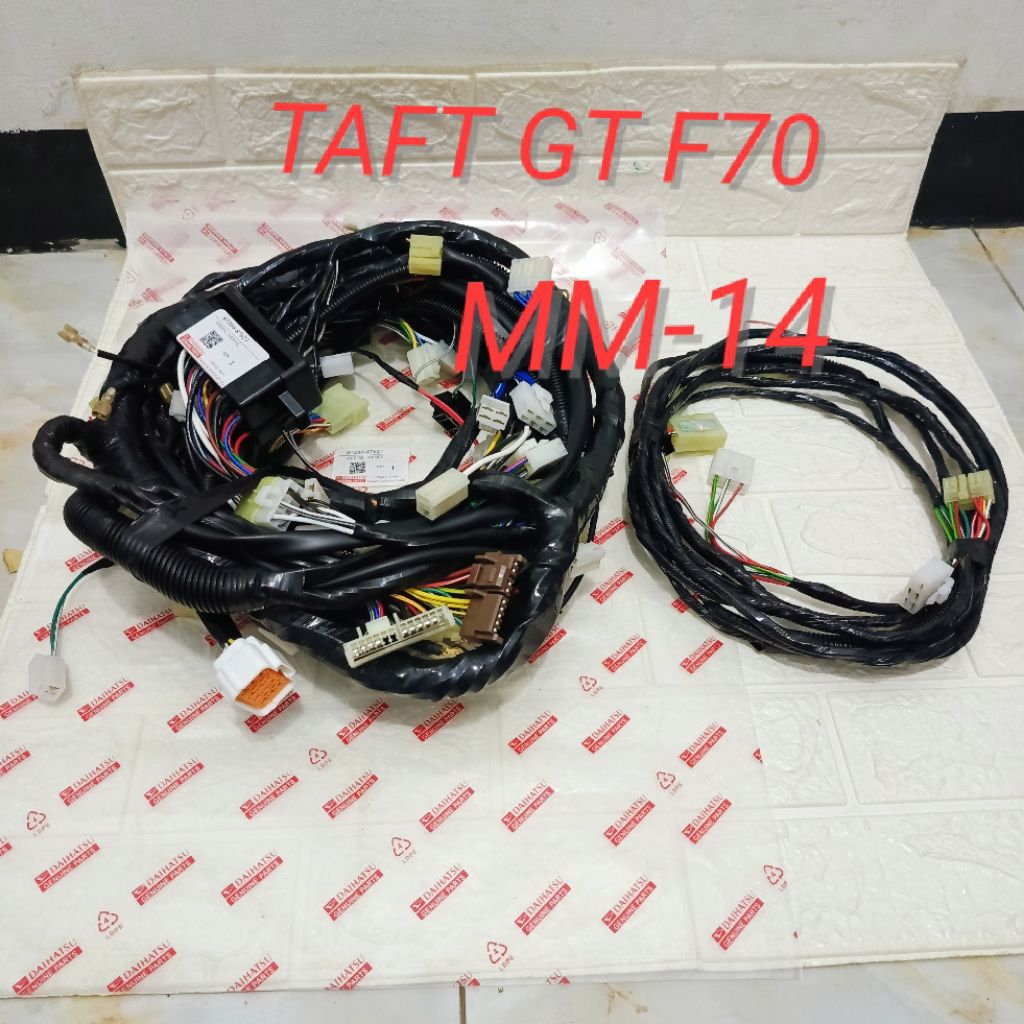 KABEL BODY KABEL BODI FULL SET DEPAN BELAKANG TAFT GT F70 HILINE ROCKY ORI KOMPLIT