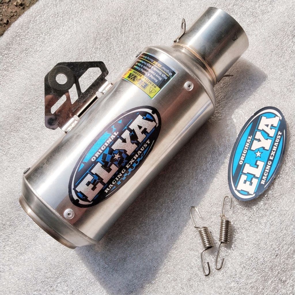 SLENCER SLINCER SILINCER KNALPOT ORIGINAL ELYA PDK BULAT DIAMETER 50MM