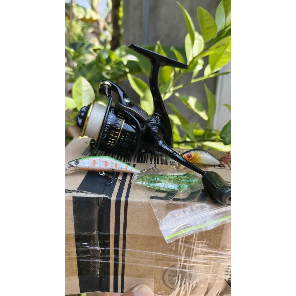 REEL RYOBI ULTRA POWER 800 SECOND BONUS PE DAN UMPAN