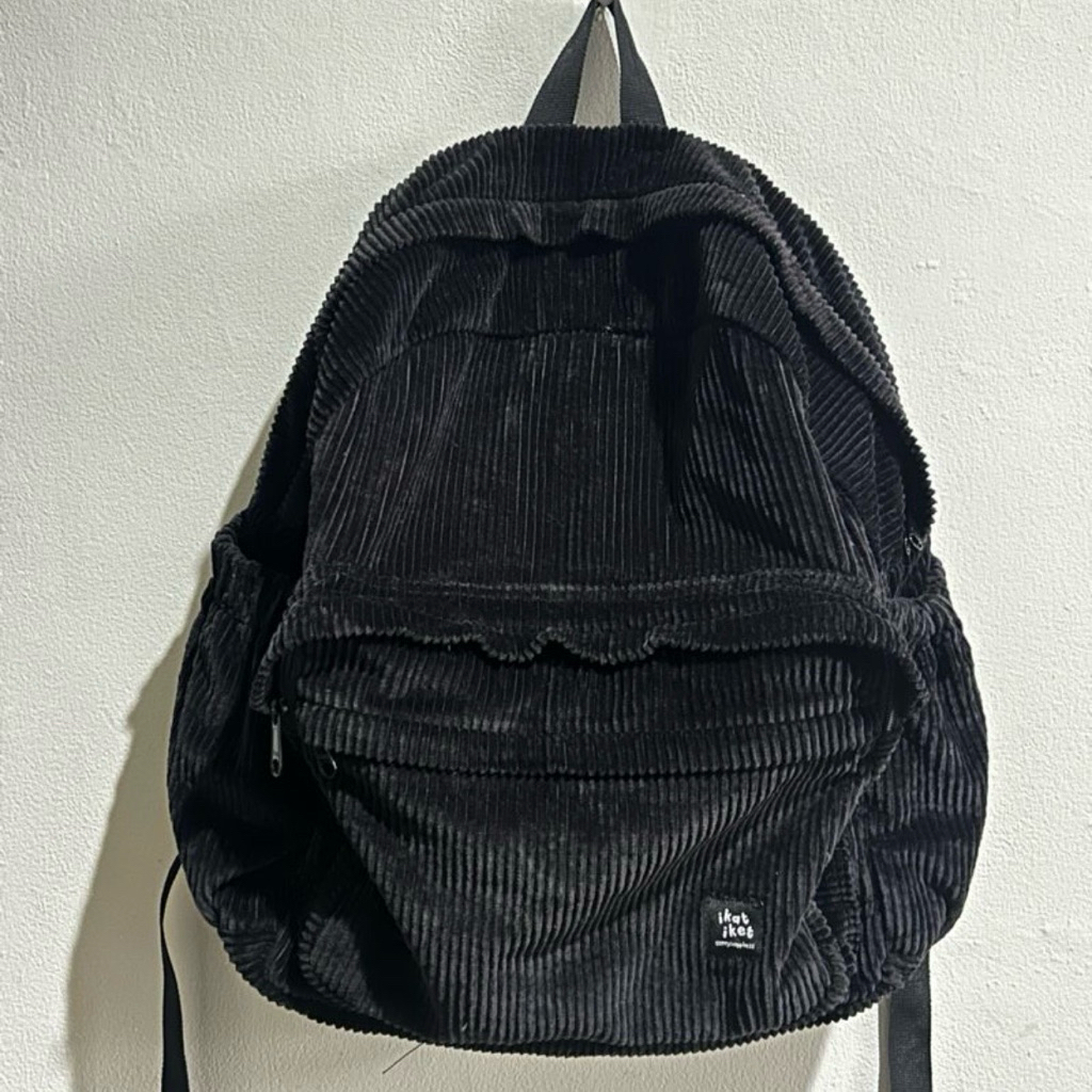corduroy backpack
