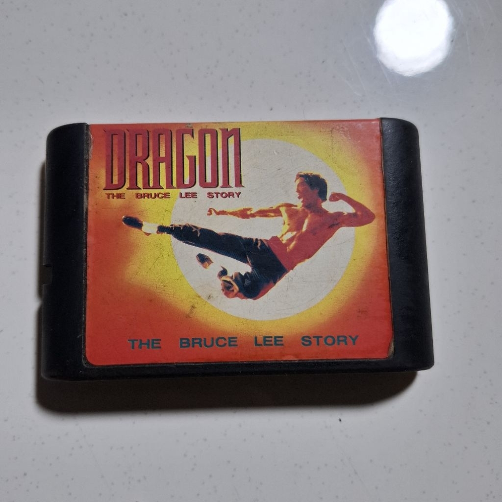 Kaset Game SEGA Dragon The Bruce Lee Story Second