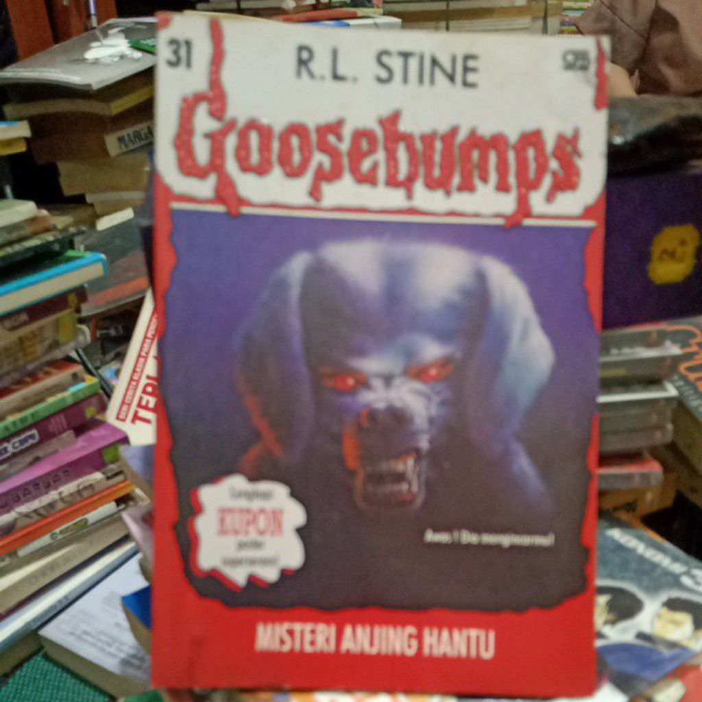 buku preloved goosebumps misteri anjing hantu