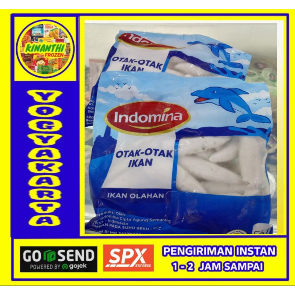 Indomina otak otak 500 gr, Jogja Frozen