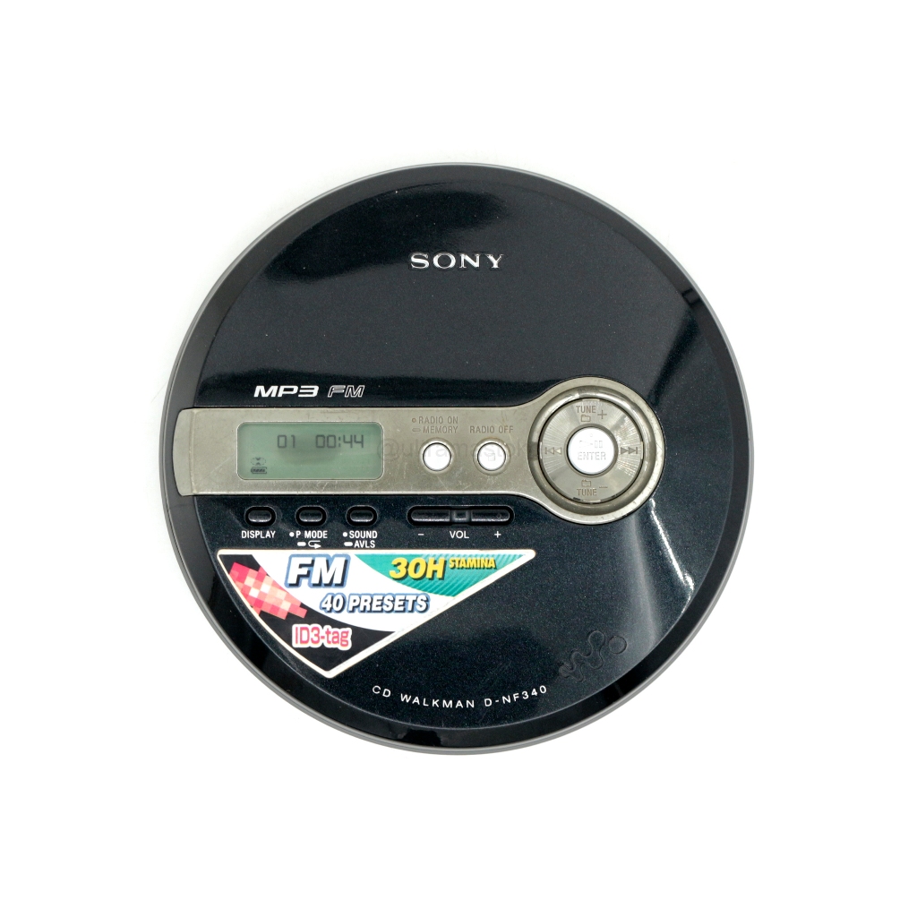 Pemutar CD Portable SONY CD WALKMAN D-NF340 - CD Player Discman