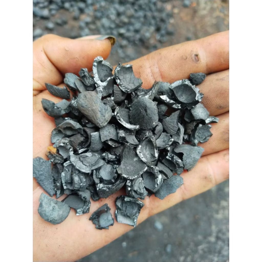 Arang sawit kering / Carbon aktif kelapa sawit / Penjernih Air Penyerap Bau
