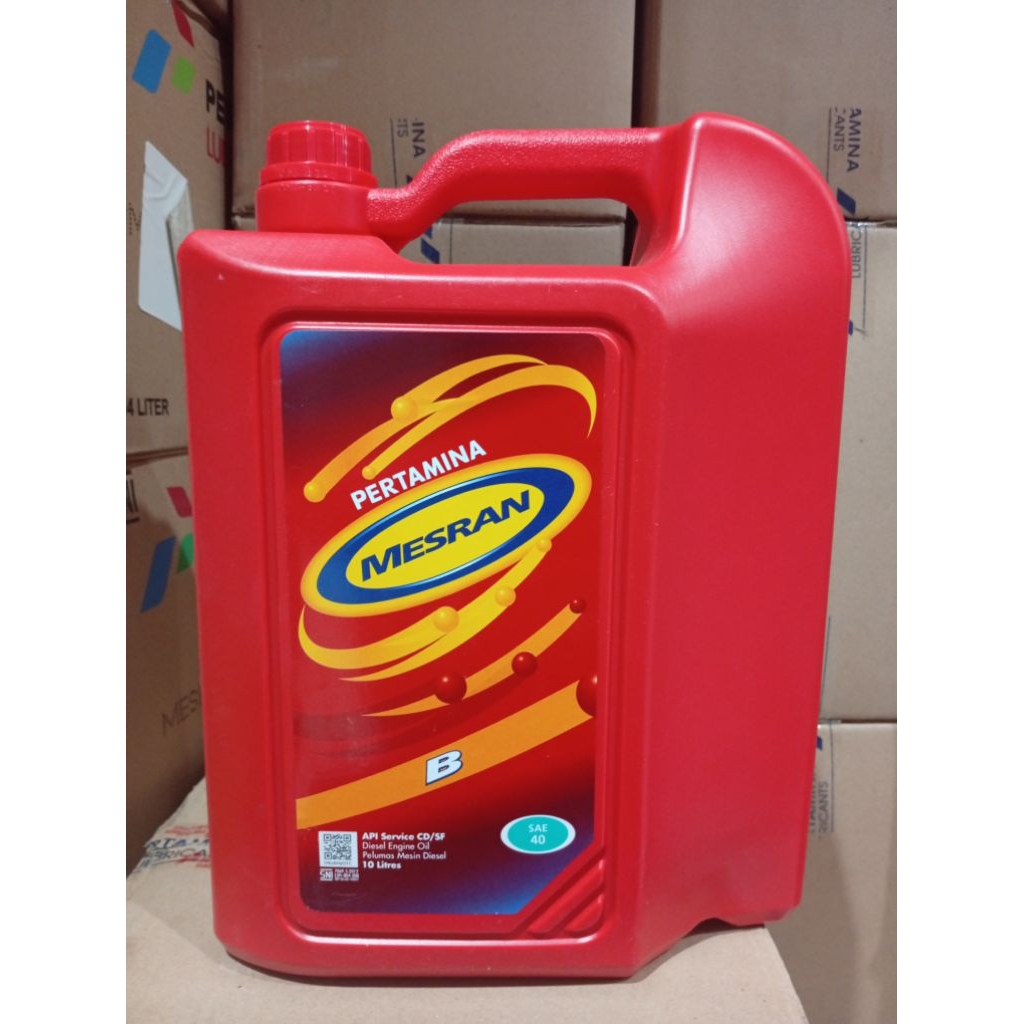 OLI MESRAN B PERTAMINA OLI MOBIL MESRAN B10L
