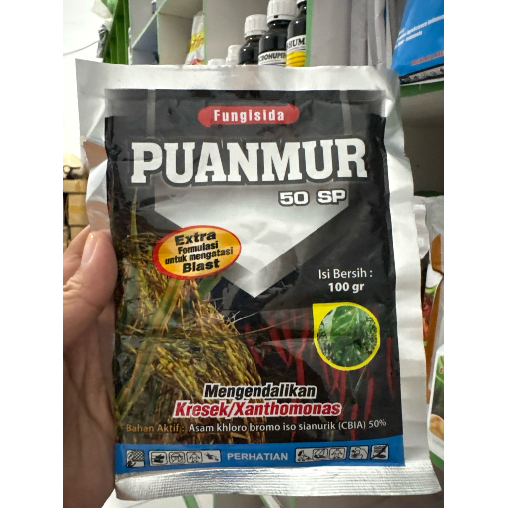 Fungisida Puanmur 50SP 100gr