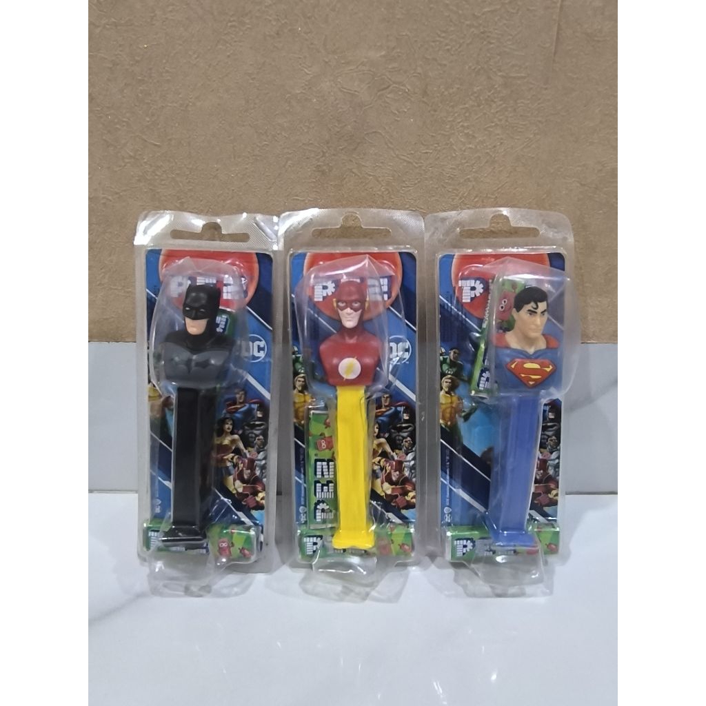 Pez Dispenser Candy, Mainan Pez Superhero, Permen Pez