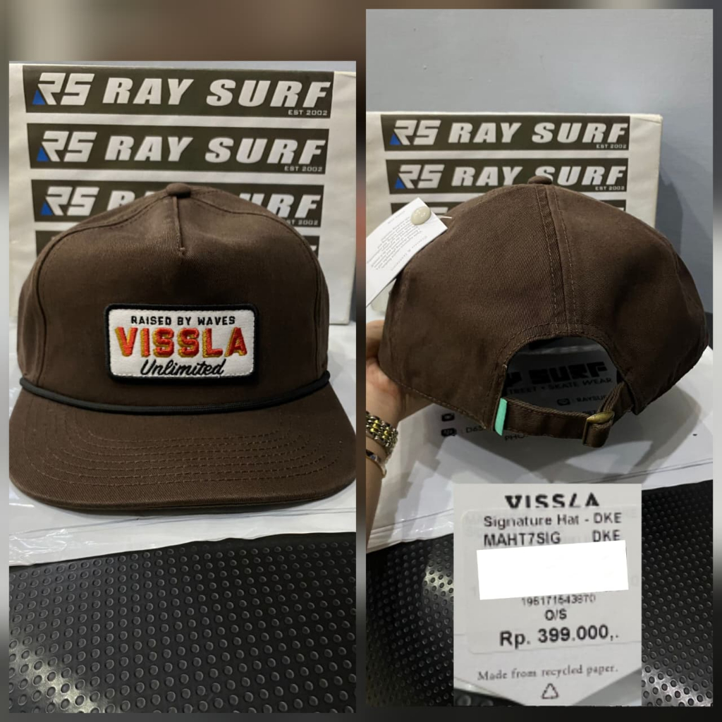 RAYSURF VISSLA TOPI PRIA MAHT7SIG-DKE ORIGINAL