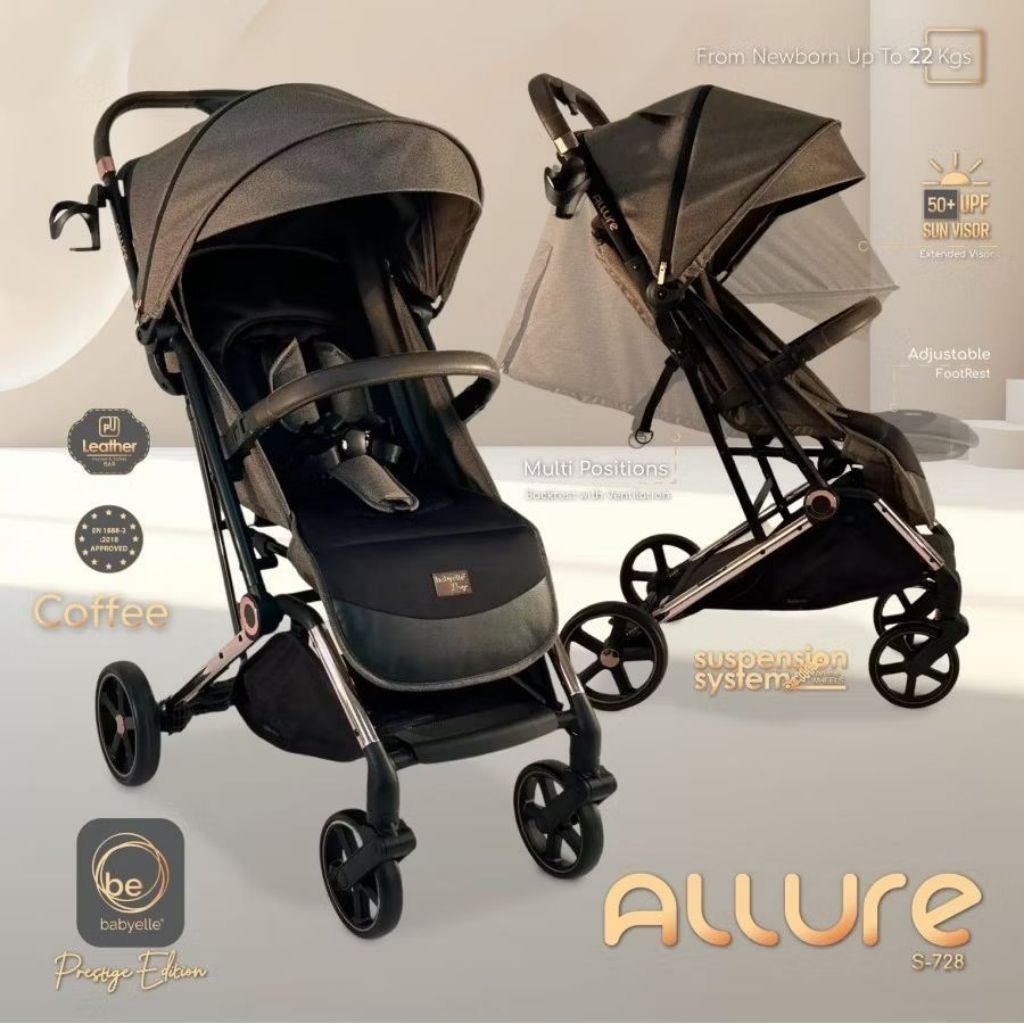 Preloved Second Baby Stroller Troli Kereta Bayi Murah Ekonomis Babyelle Alure S 728