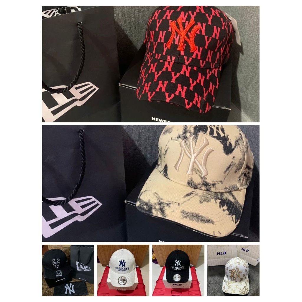 [100% ORIGINAL IMPORT] TOPI NY / YANKEES SERIES BEST DESAIN + FREE PAPERBAG/BOX NEW ERA