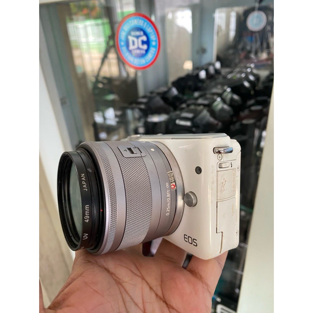 Canon M10 bekas vignet murah