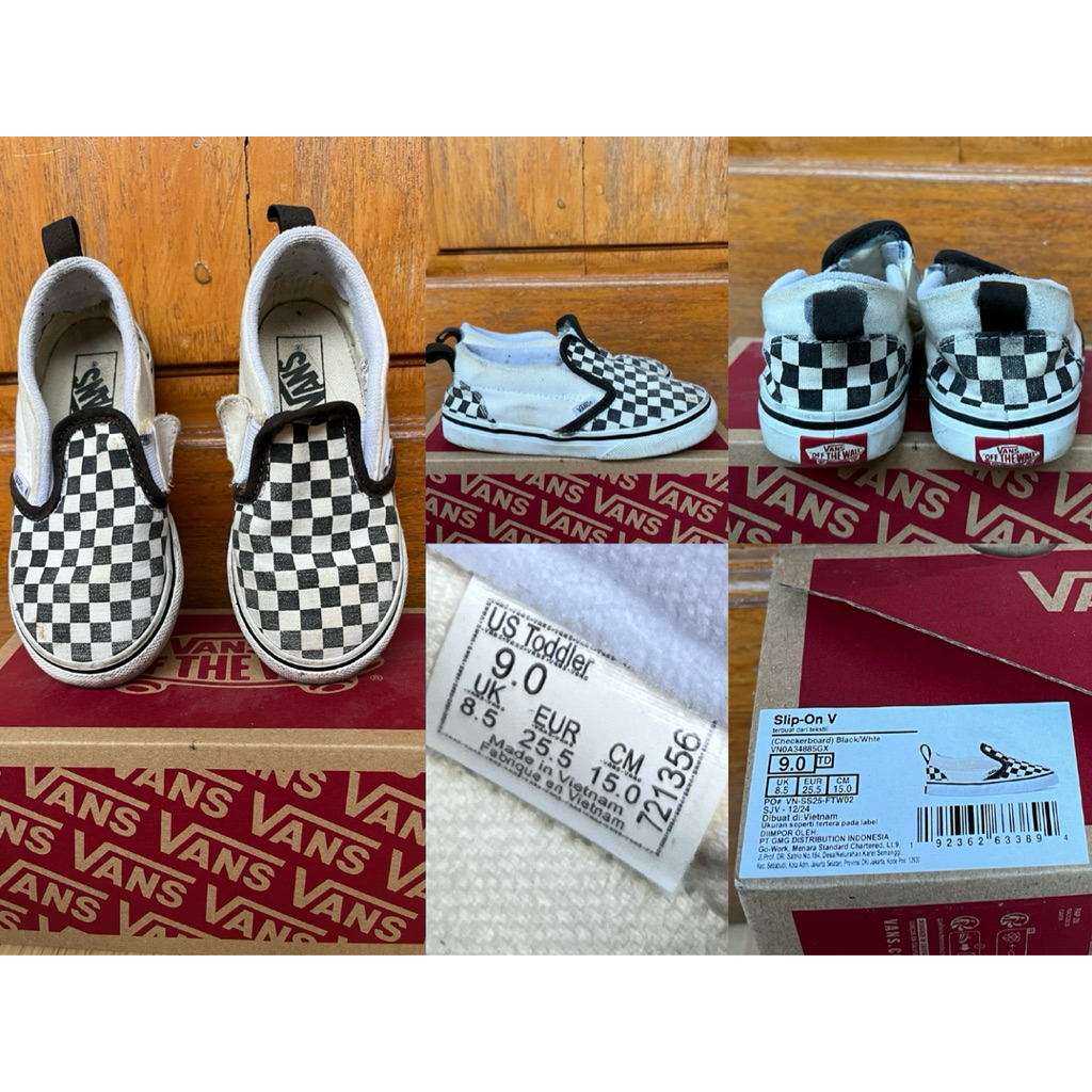 Sepatu Vans anak bekas Ori