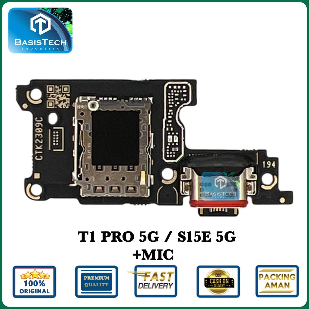 FLEXIBLE KONEKTOR PAPAN CAS FOR VIVO S15E 5G - T1 PRO 5G - ORIGINAL QUALITY