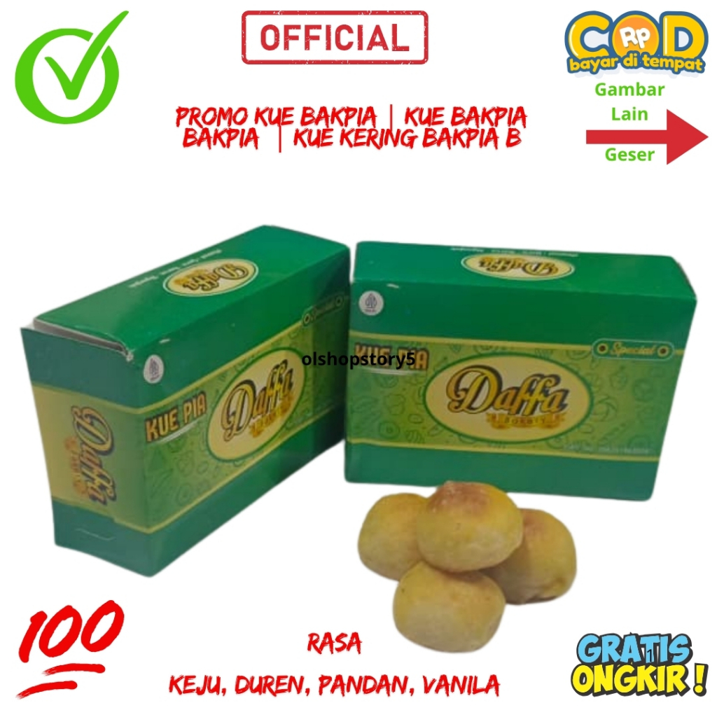 Promo Kue Pia | Kue Bakpia | Kue Kering Pia | Kue Kering Bakpia B