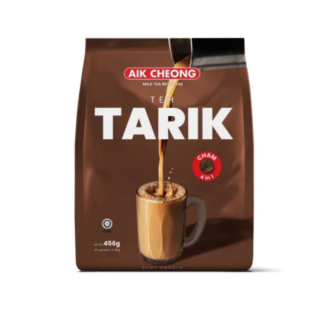 AIK CHEONG 4 in 1 Teh Tarik Cham Malaysia (12 sachet)