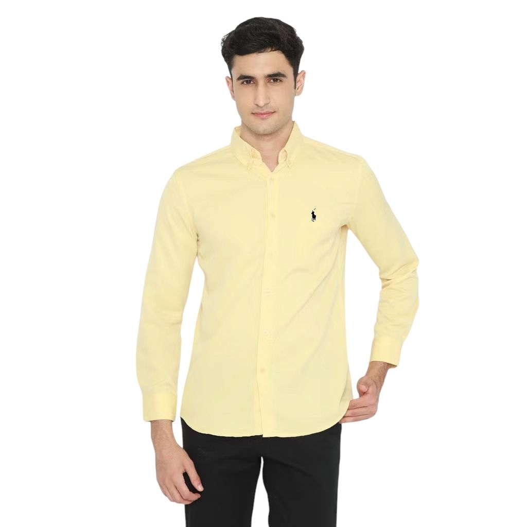 Kemeja  panjang Slim fit kemeja pria lengan panjang Slim fit