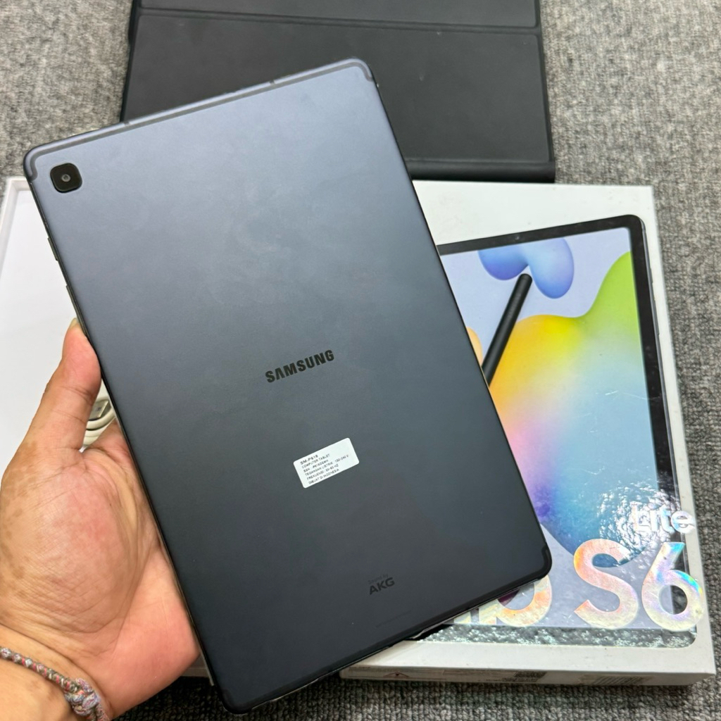 SAMSUNG TAB S6 LITE 4/128 GB SM-P619 RESMI WIFICELL